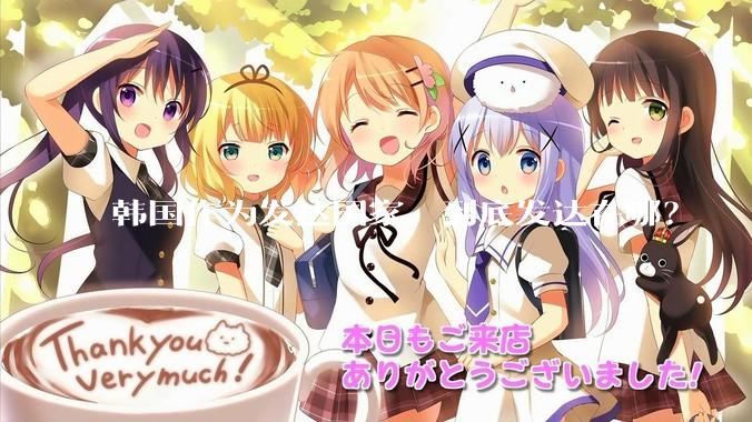 韩国作为发达国家，到底发达在哪？